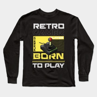 Retro Gamer #7 Long Sleeve T-Shirt